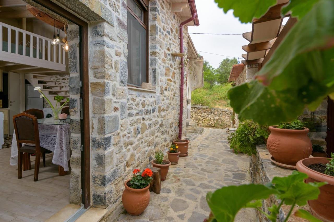 Platipodi Stone House Villa Nikithianos Exterior photo